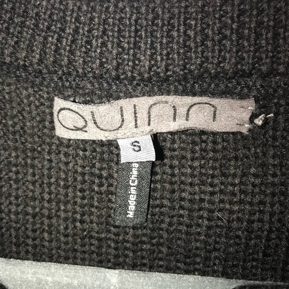 Real Rabbit Fur vest- black knitted S - Picture 3 of 8